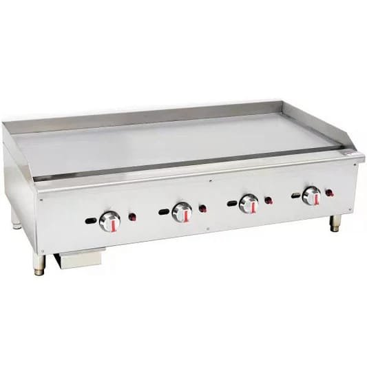 4 Burner Countertop Gas Griddle  Hotplate 1200mm Model:EGG-48SX