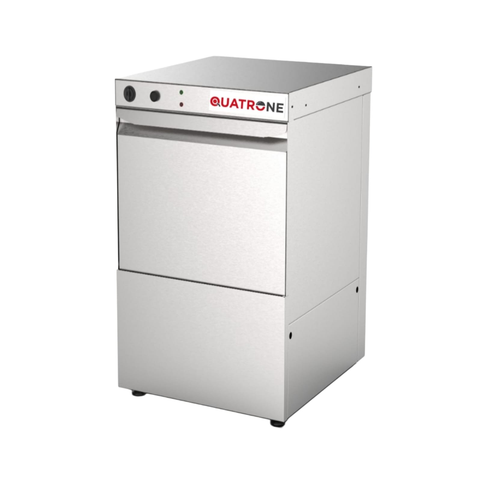 Glass washer WZ-40DRDP Basket with Built-in Water Softener | Drain & Detergent Pump | Commercial Catering Equipment