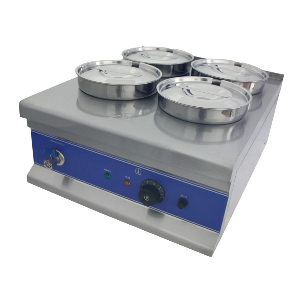 Hamoki Bain Marie 4 Pots 4x4L - BM-4x4