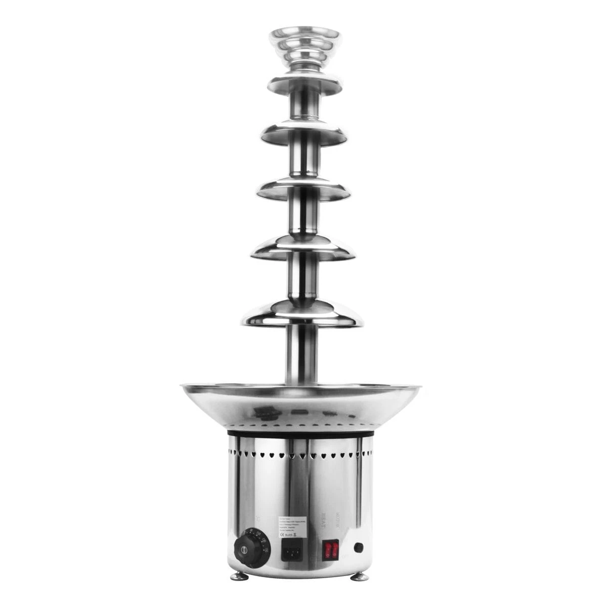 Commercial Chocolate Fountain Machine 6 Tier - Model: CF-8100