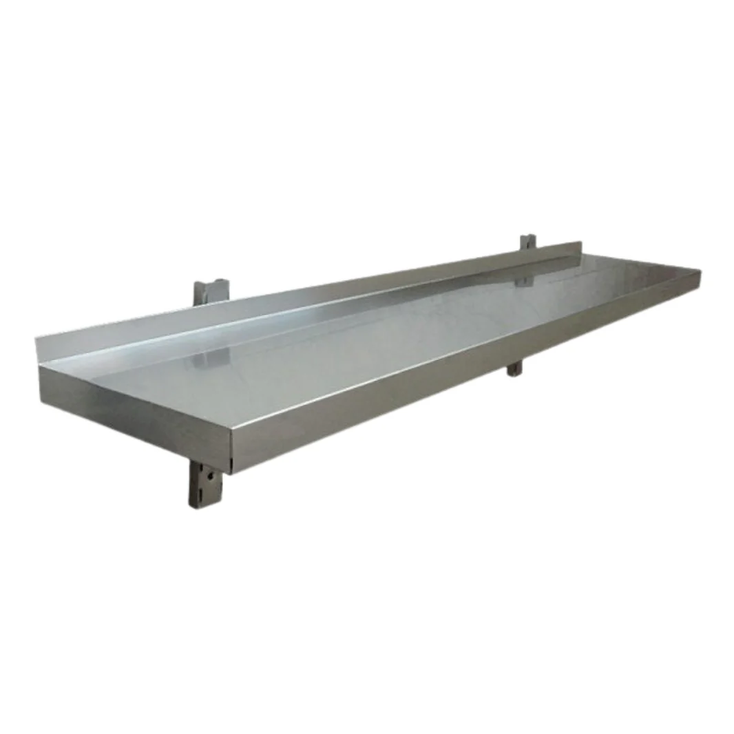 Heavy Duty Stainless Steel Wall Shelf 1800mm - STSW-183