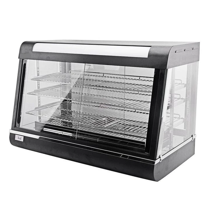 Commercial Heated Display showcase food warmer Cabinet 1200mm Width Countertop | HW-60-3