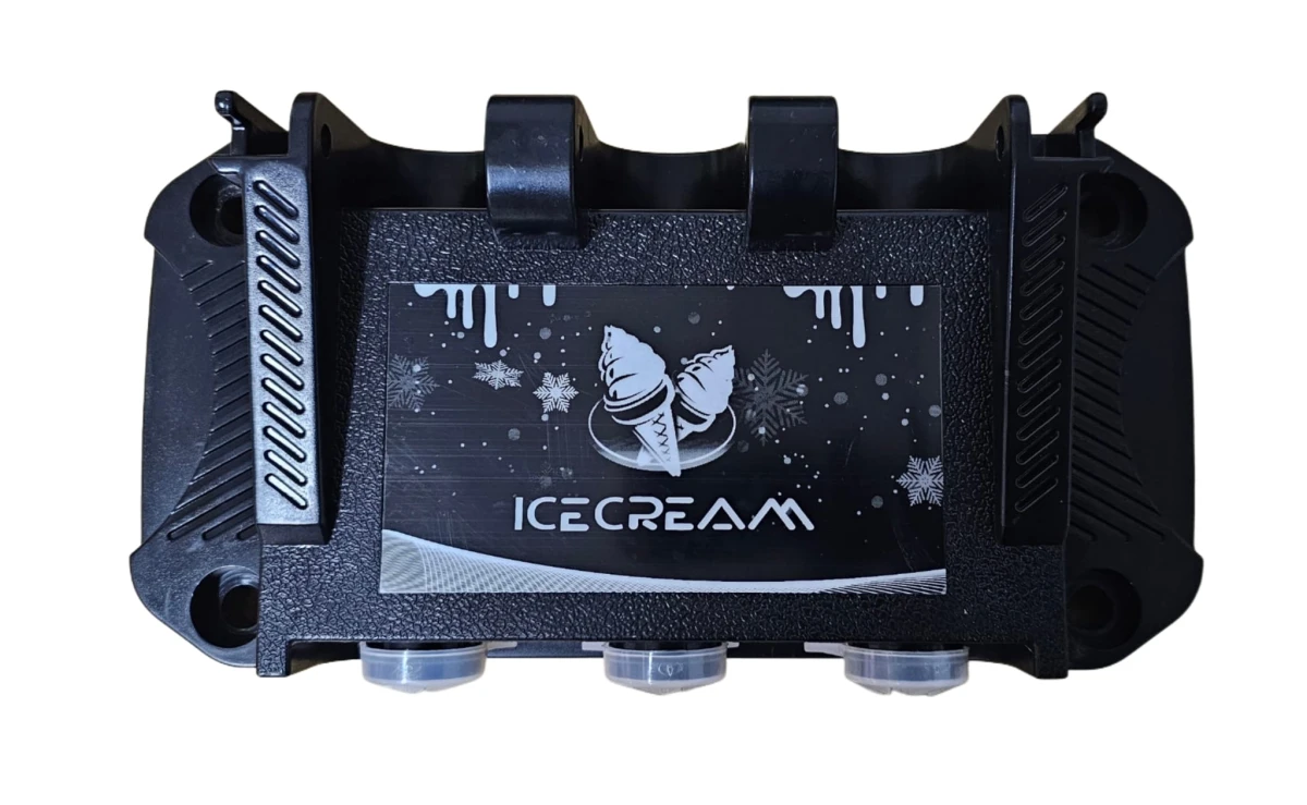 Quatrone 2+1 Flavour Discharge Head Parts For Ice Cream Machine | HIM-25CTB - HIM-25DB - P00124